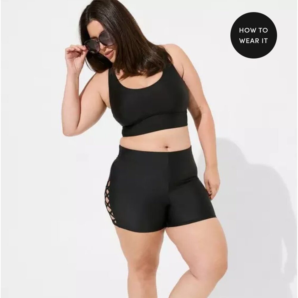 Torrid swim shorts
